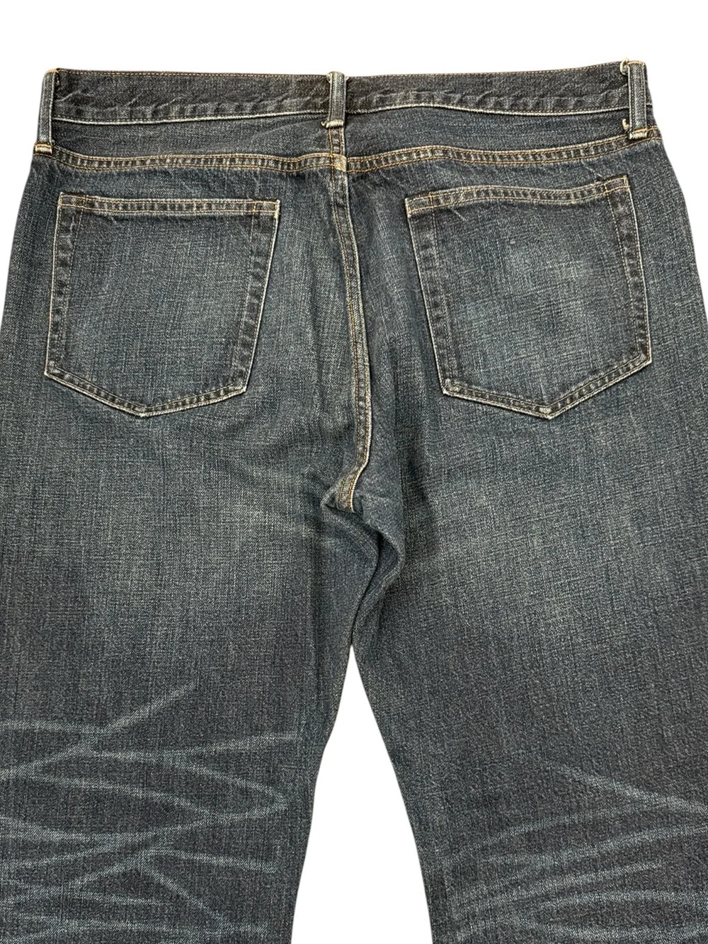 J. Crew Bootcut Jeans Men’s 36x32 Fits 36x31 Dark Wash 100% Cotton Denim